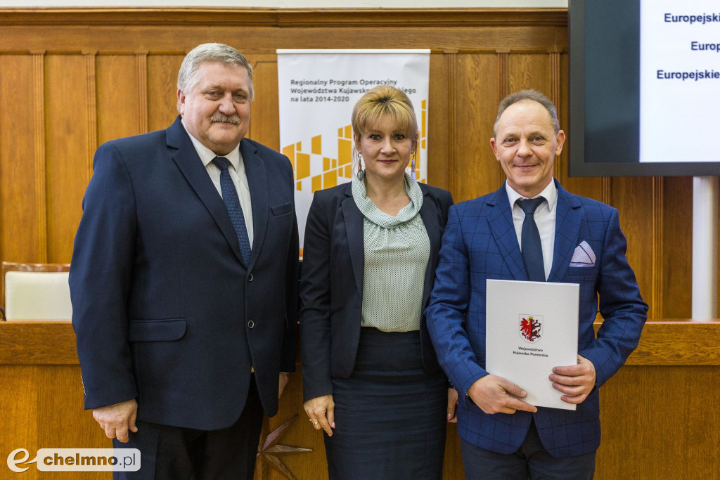 Chełmno otrzymało umowy na projekty aktywizacji
