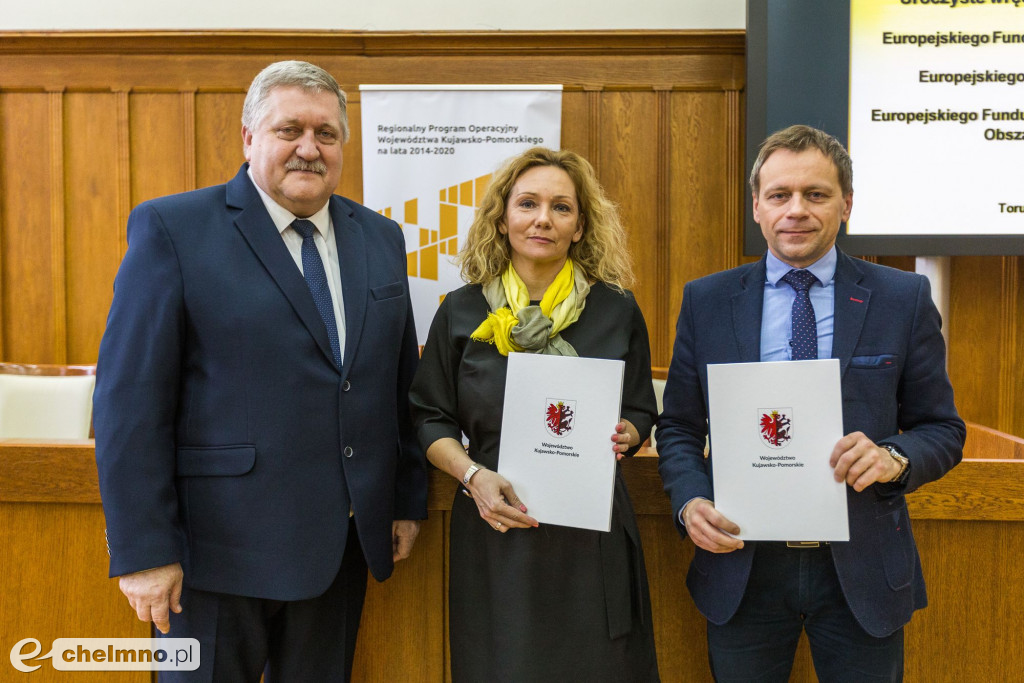 Chełmno otrzymało umowy na projekty aktywizacji