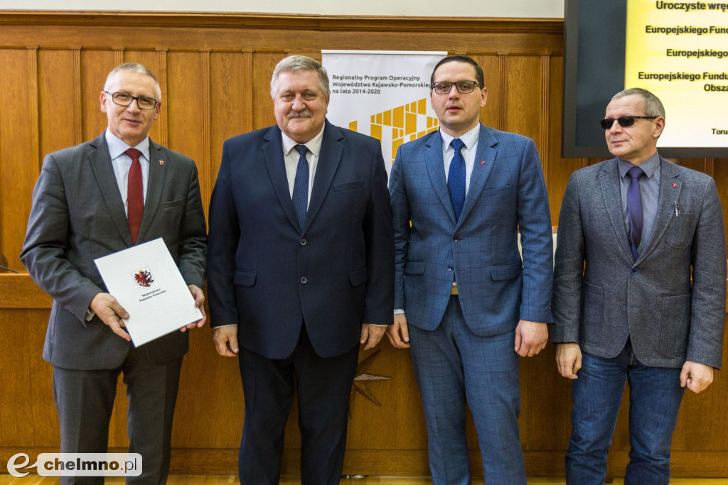 Chełmno otrzymało umowy na projekty aktywizacji