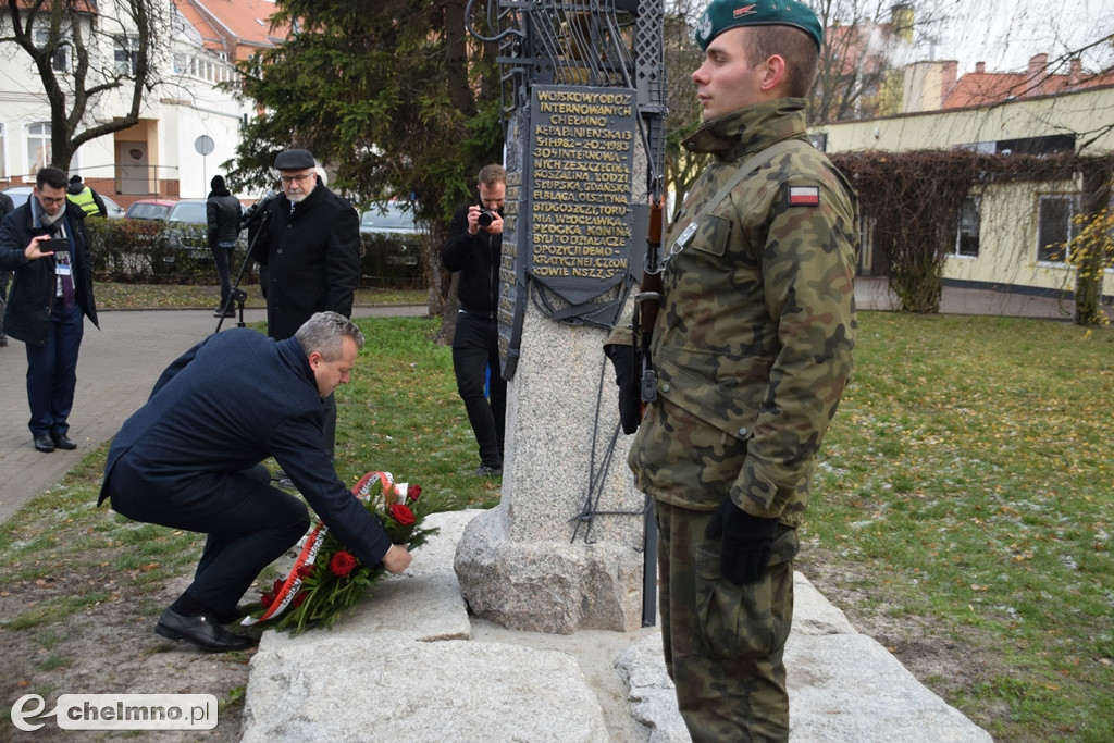Obchody 38. rocznicy wprowadzenia w Polsce stanu wojennego