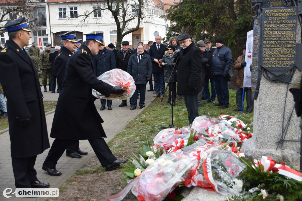 Obchody 38. rocznicy wprowadzenia w Polsce stanu wojennego