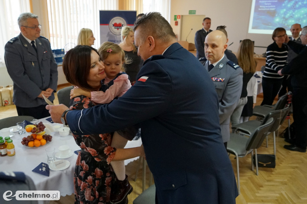 Spotkanie świąteczne z rodzinami Policjantów, którzy zginęli na służbie