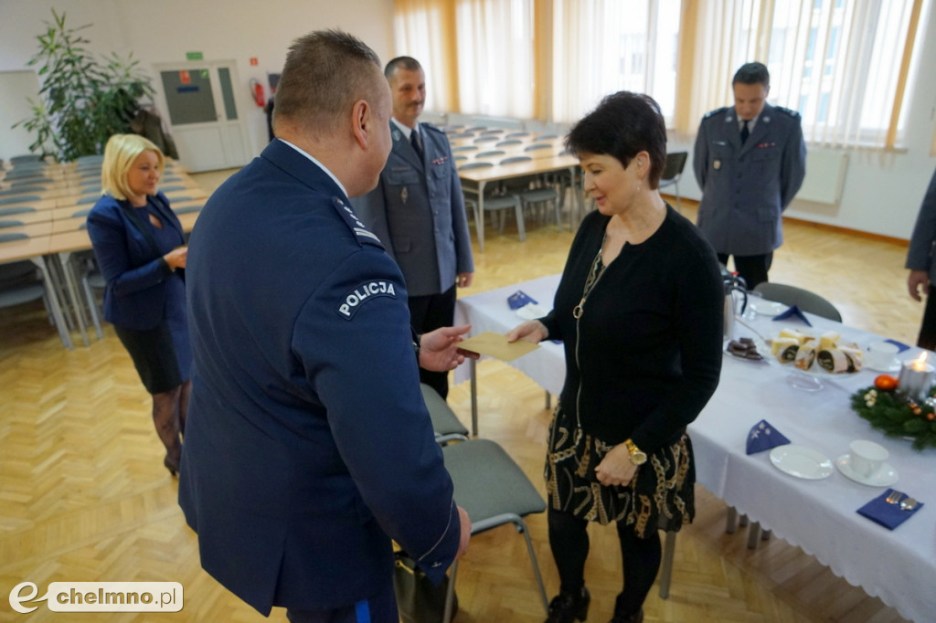 Spotkanie świąteczne z rodzinami Policjantów, którzy zginęli na służbie