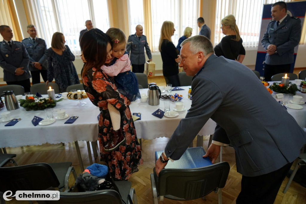 Spotkanie świąteczne z rodzinami Policjantów, którzy zginęli na służbie