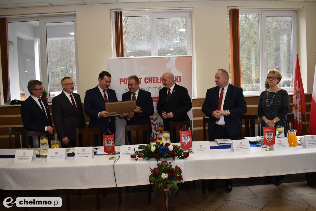 Starosta Chełmiński otrzymał odznaczenie na Konwencie Powiatów