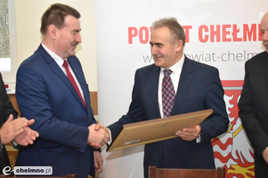 Starosta Chełmiński otrzymał odznaczenie na Konwencie Powiatów