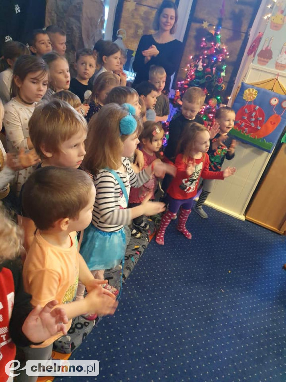 U przedszkolaków w Calineczce też świątecznie...