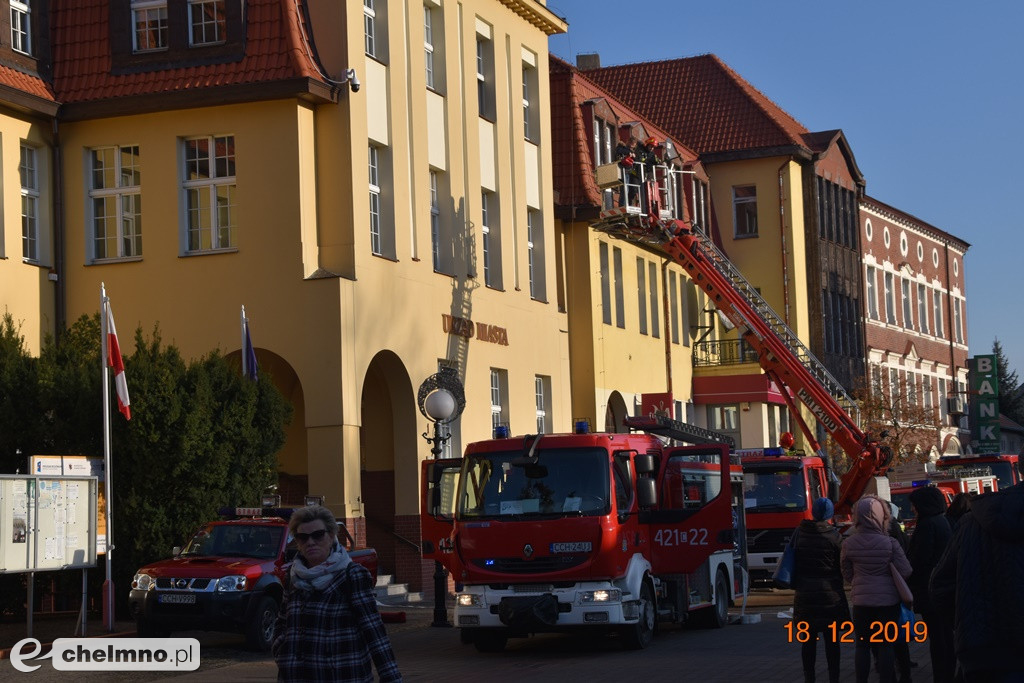 Pożar w Urzędzie Miasta? Co się tam stało?