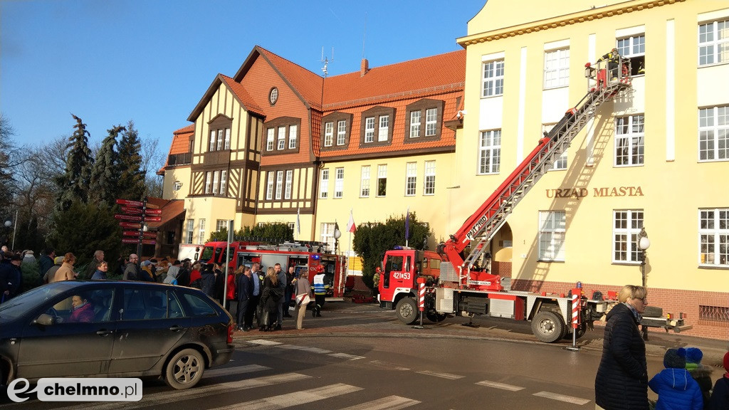 Pożar w Urzędzie Miasta? Co się tam stało?