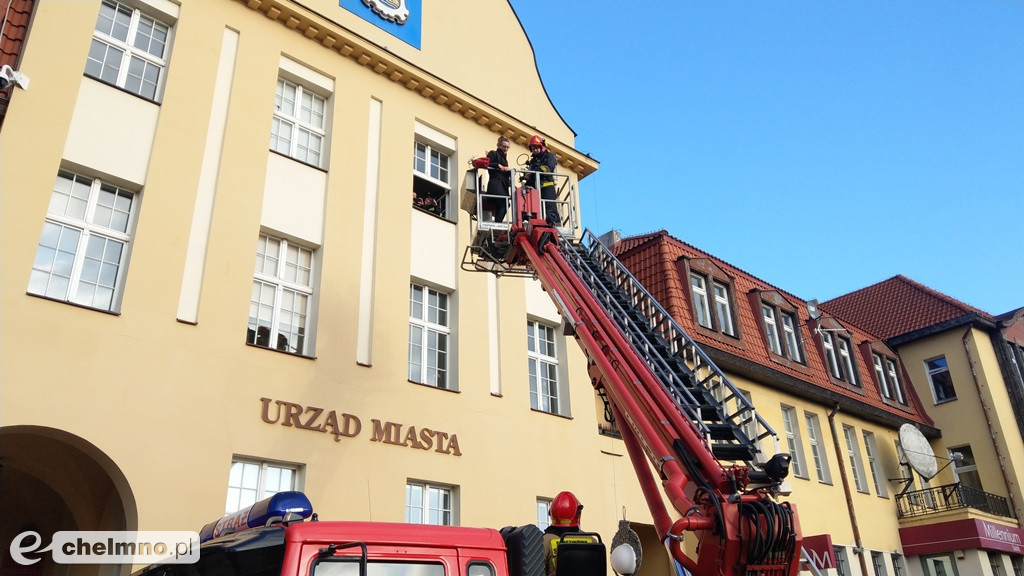 Pożar w Urzędzie Miasta? Co się tam stało?