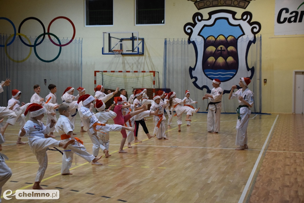 Świąteczny trening Chełmińskiego Klubu Kyokushin Karate