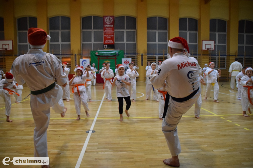 Świąteczny trening Chełmińskiego Klubu Kyokushin Karate