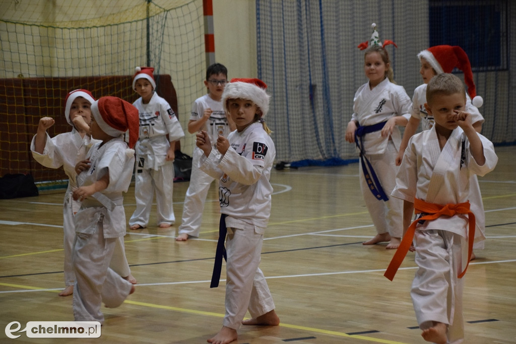 Świąteczny trening Chełmińskiego Klubu Kyokushin Karate