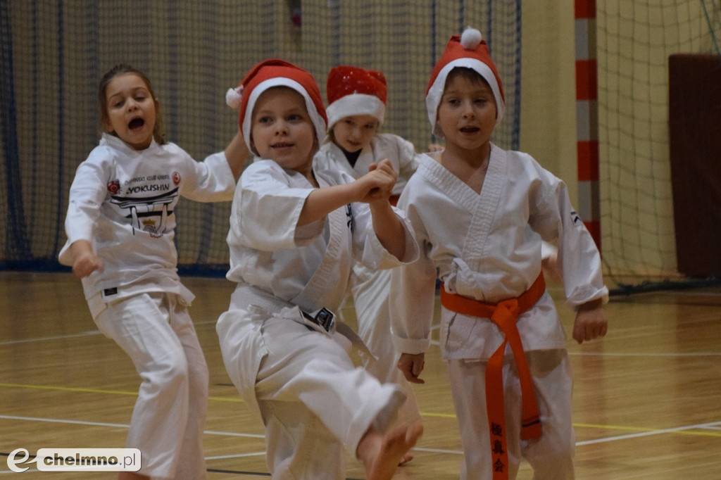Świąteczny trening Chełmińskiego Klubu Kyokushin Karate