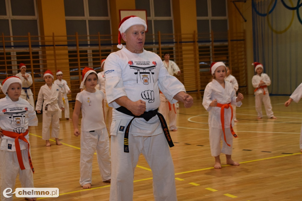Świąteczny trening Chełmińskiego Klubu Kyokushin Karate