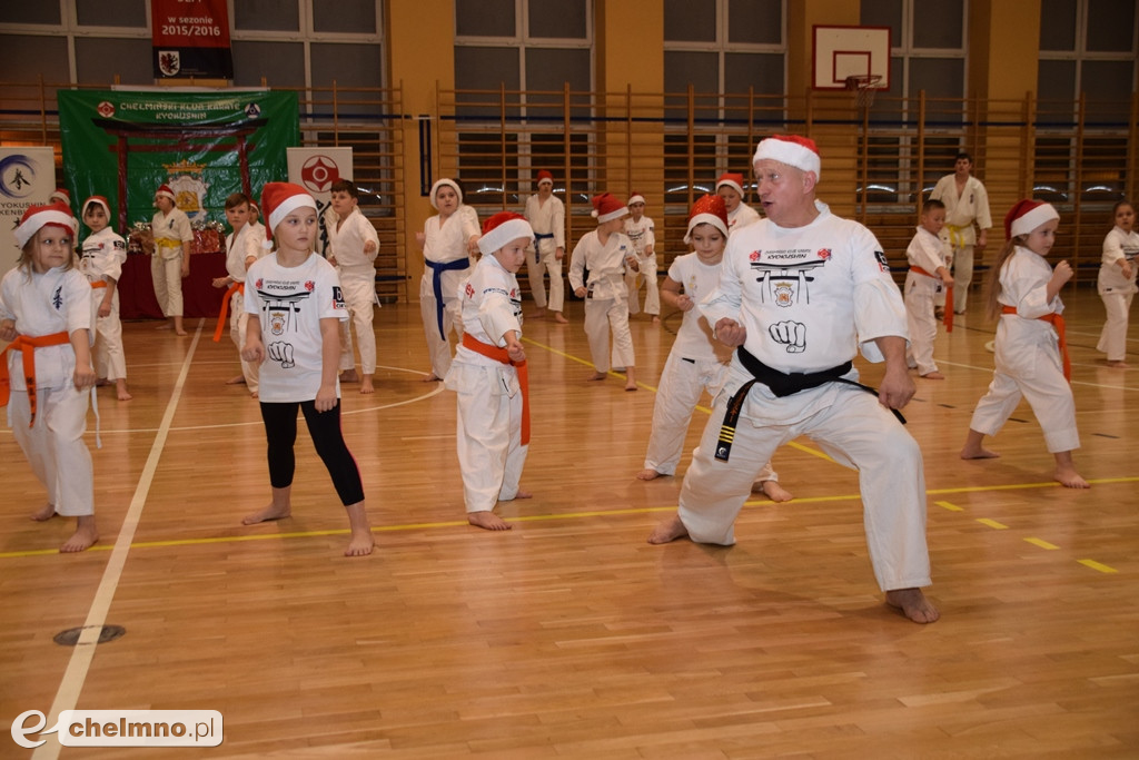 Świąteczny trening Chełmińskiego Klubu Kyokushin Karate
