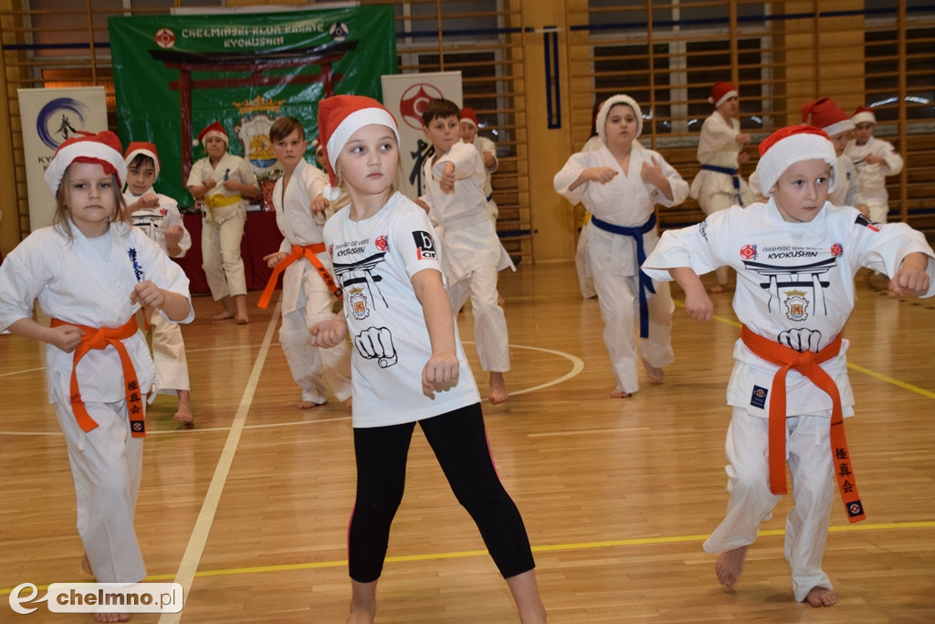 Świąteczny trening Chełmińskiego Klubu Kyokushin Karate
