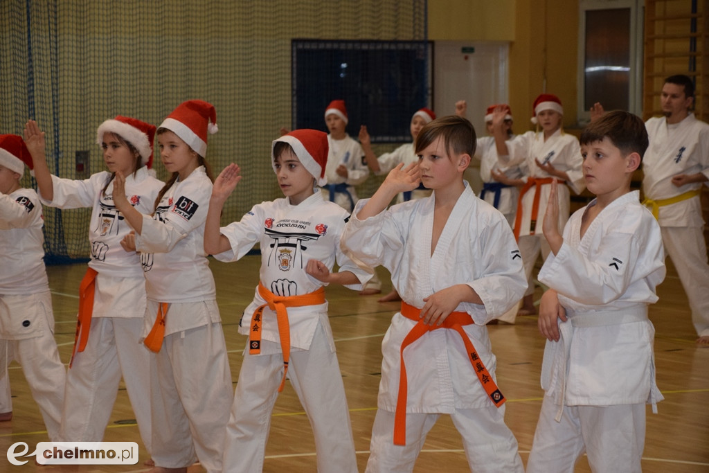 Świąteczny trening Chełmińskiego Klubu Kyokushin Karate