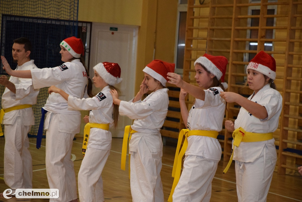 Świąteczny trening Chełmińskiego Klubu Kyokushin Karate