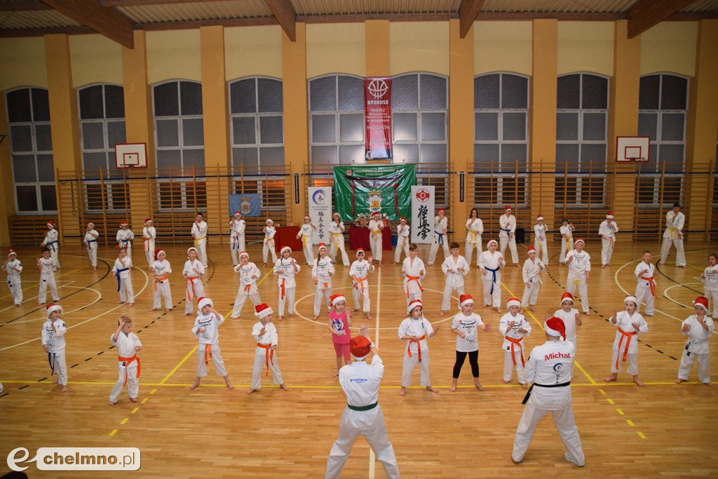 Świąteczny trening Chełmińskiego Klubu Kyokushin Karate