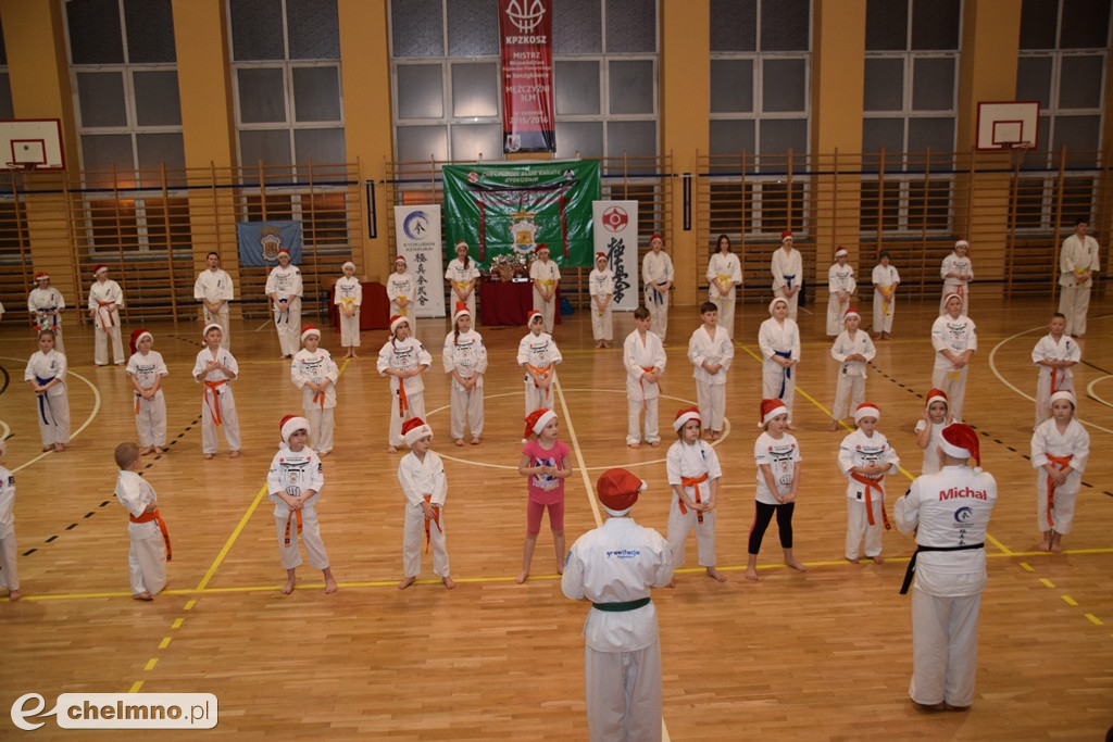 Świąteczny trening Chełmińskiego Klubu Kyokushin Karate