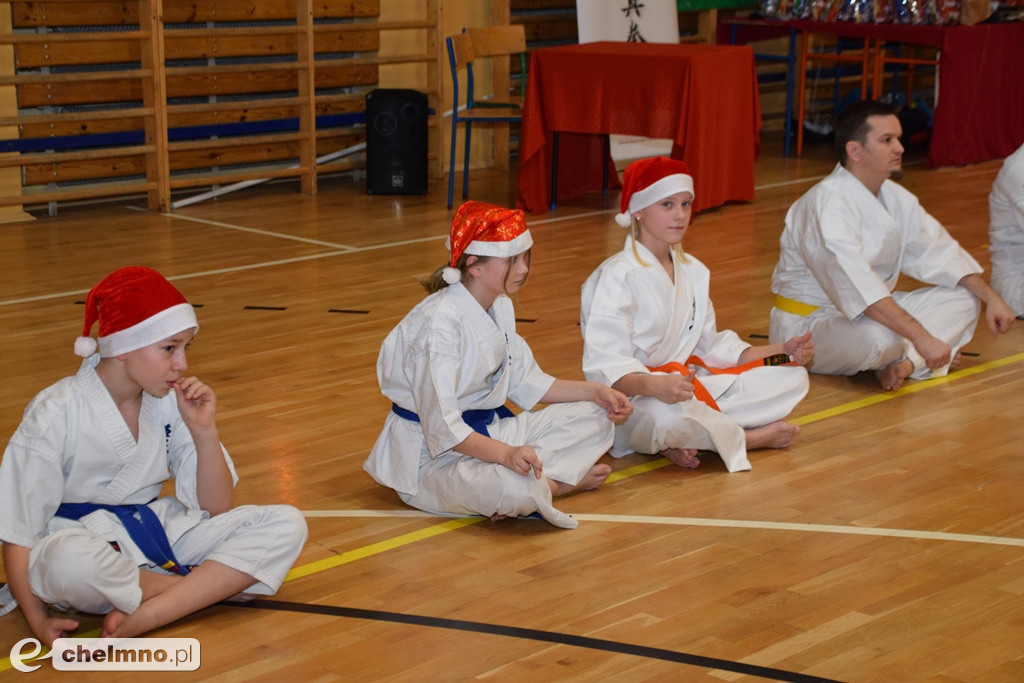 Świąteczny trening Chełmińskiego Klubu Kyokushin Karate