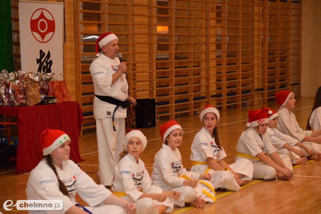 Świąteczny trening Chełmińskiego Klubu Kyokushin Karate