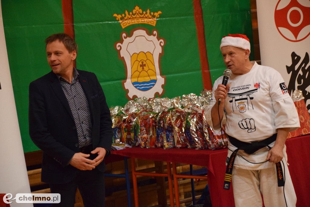 Świąteczny trening Chełmińskiego Klubu Kyokushin Karate