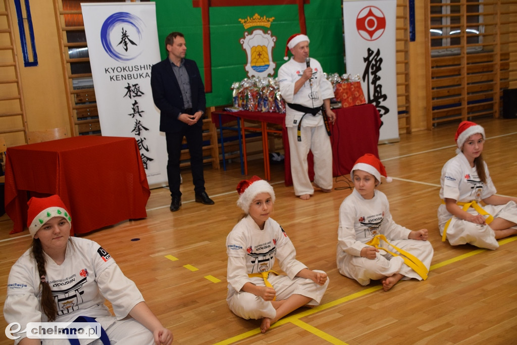 Świąteczny trening Chełmińskiego Klubu Kyokushin Karate