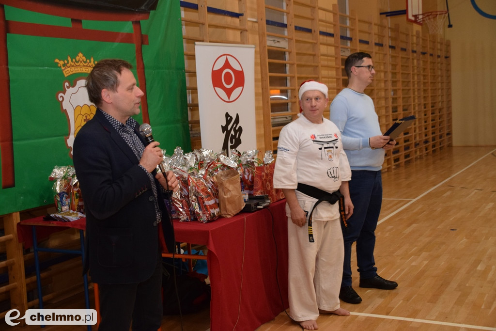 Świąteczny trening Chełmińskiego Klubu Kyokushin Karate