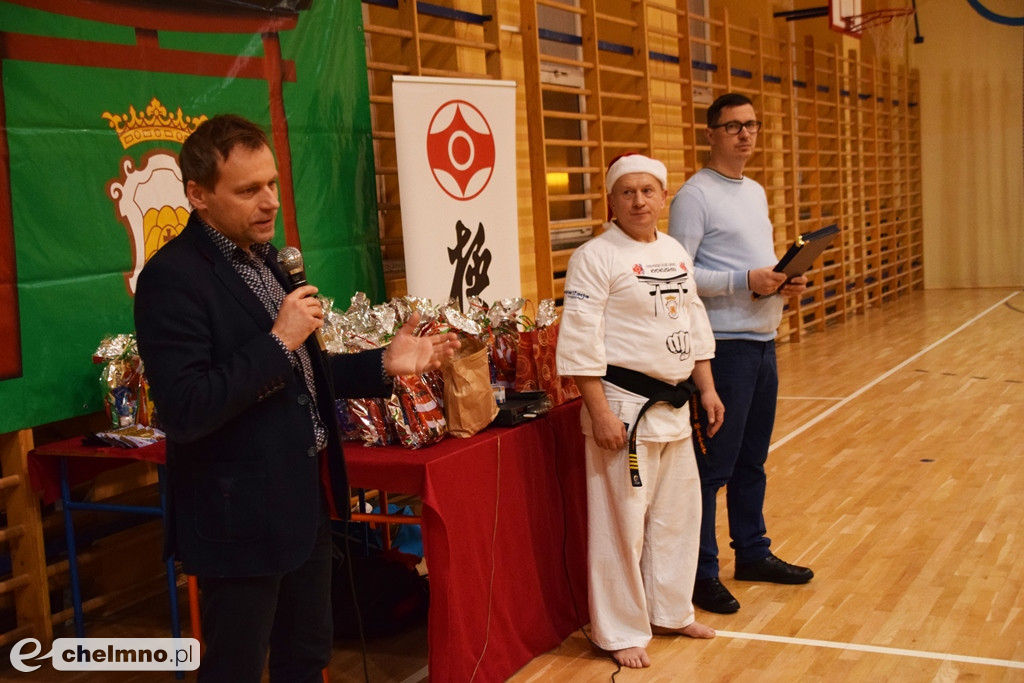 Świąteczny trening Chełmińskiego Klubu Kyokushin Karate