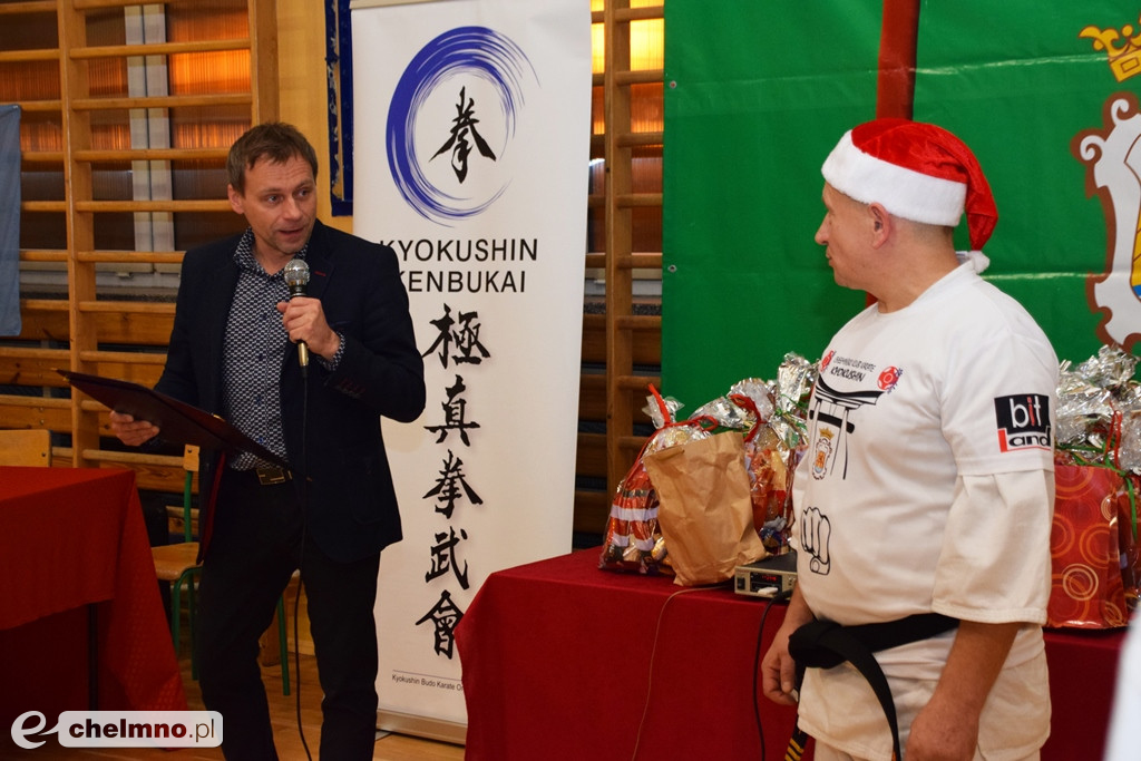 Świąteczny trening Chełmińskiego Klubu Kyokushin Karate
