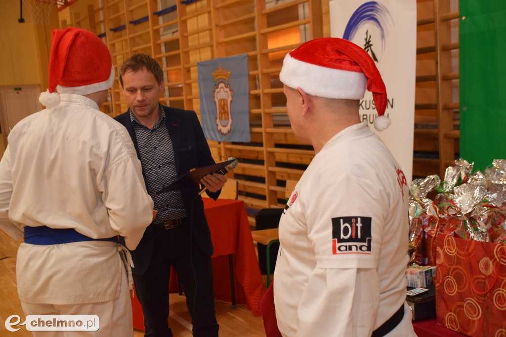 Świąteczny trening Chełmińskiego Klubu Kyokushin Karate