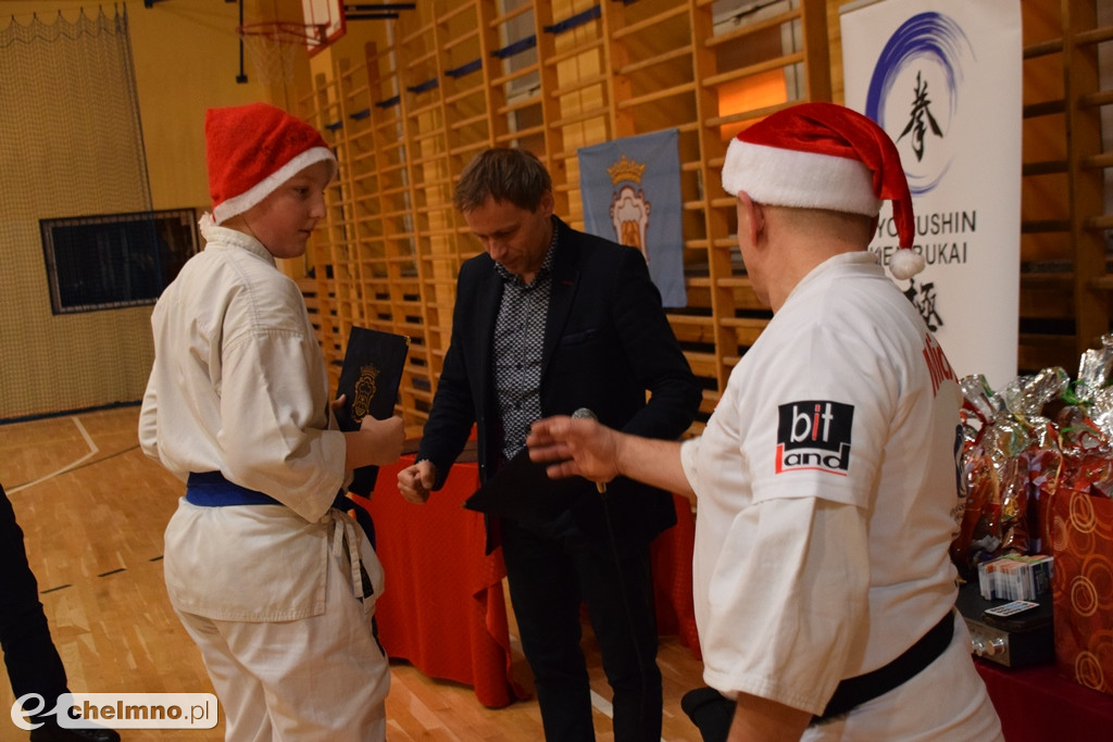 Świąteczny trening Chełmińskiego Klubu Kyokushin Karate