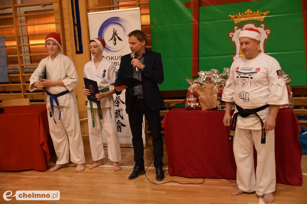 Świąteczny trening Chełmińskiego Klubu Kyokushin Karate