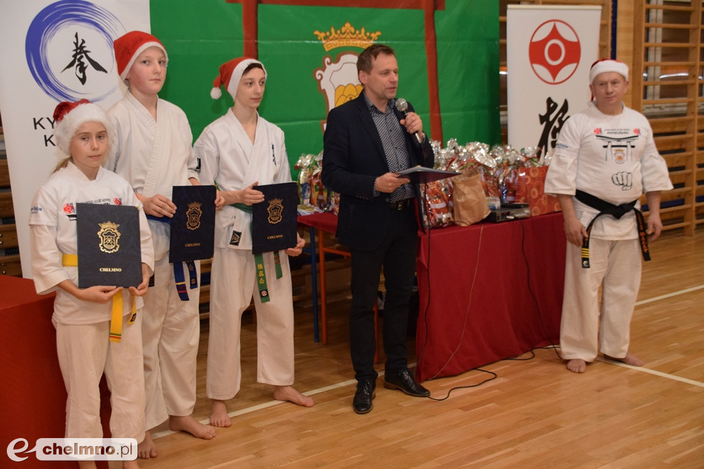 Świąteczny trening Chełmińskiego Klubu Kyokushin Karate