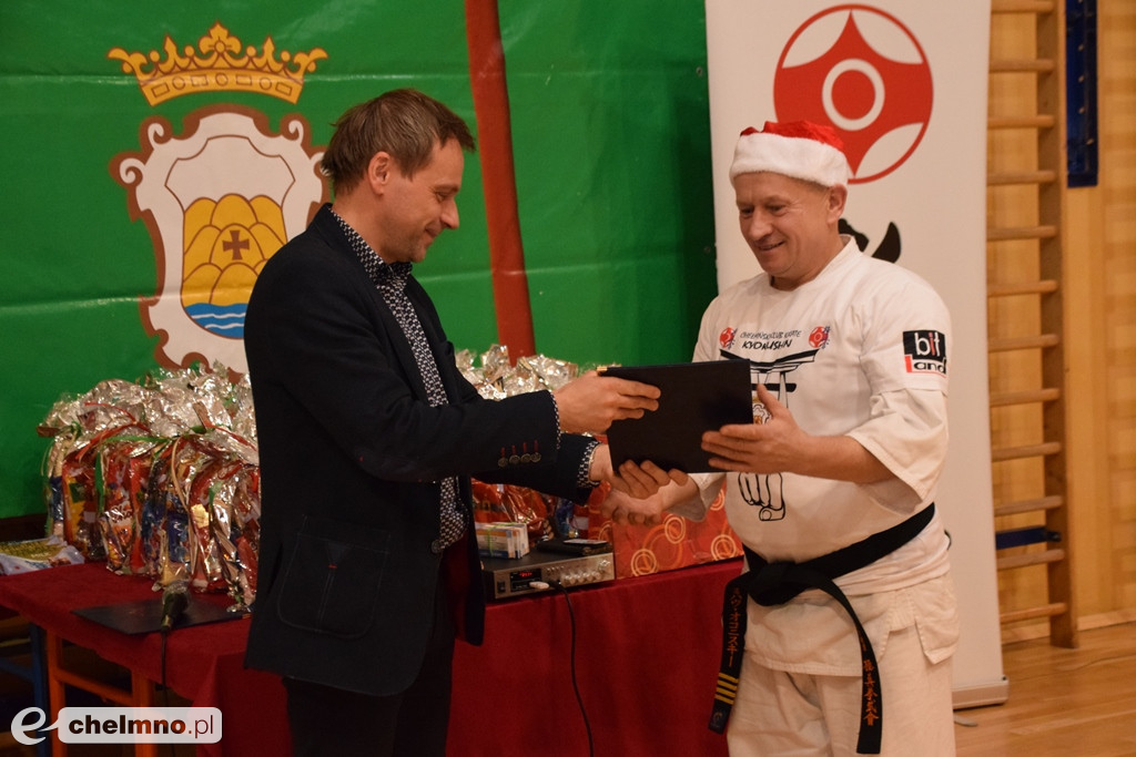 Świąteczny trening Chełmińskiego Klubu Kyokushin Karate