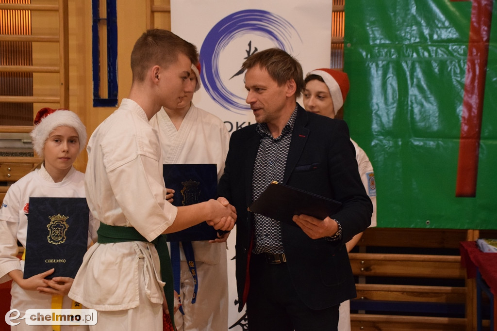 Świąteczny trening Chełmińskiego Klubu Kyokushin Karate