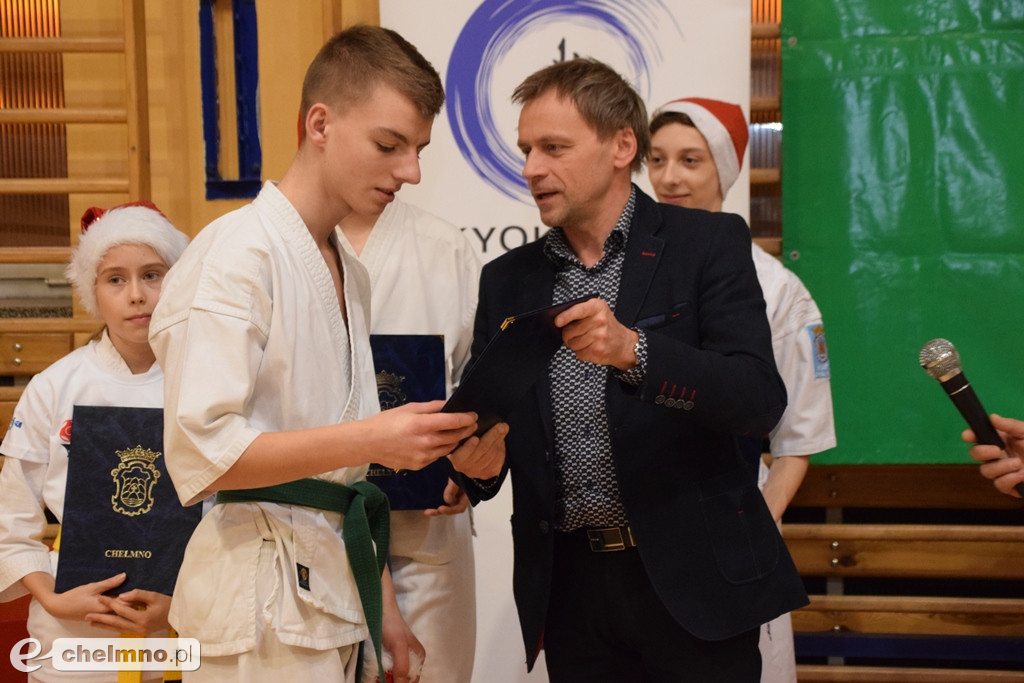 Świąteczny trening Chełmińskiego Klubu Kyokushin Karate
