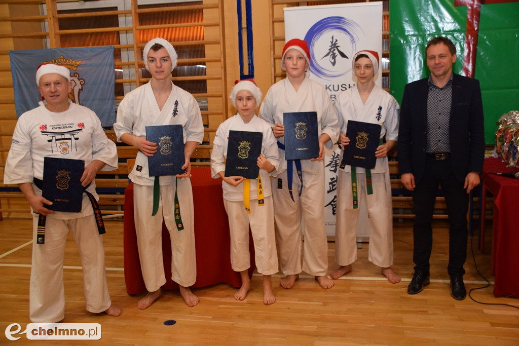 Świąteczny trening Chełmińskiego Klubu Kyokushin Karate
