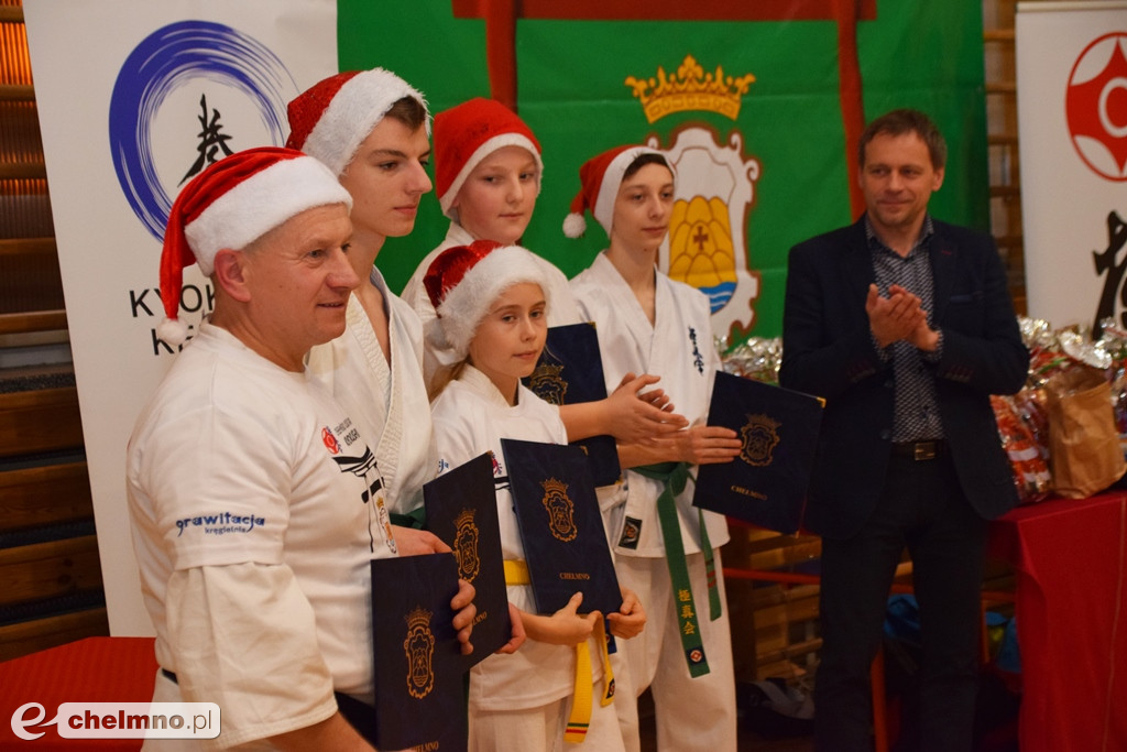 Świąteczny trening Chełmińskiego Klubu Kyokushin Karate