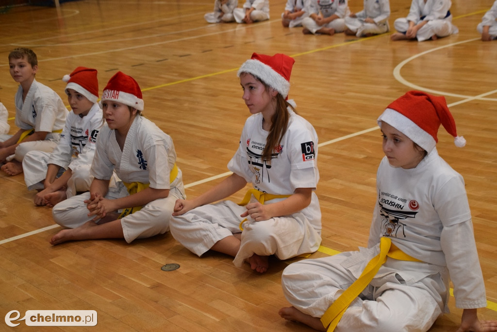 Świąteczny trening Chełmińskiego Klubu Kyokushin Karate