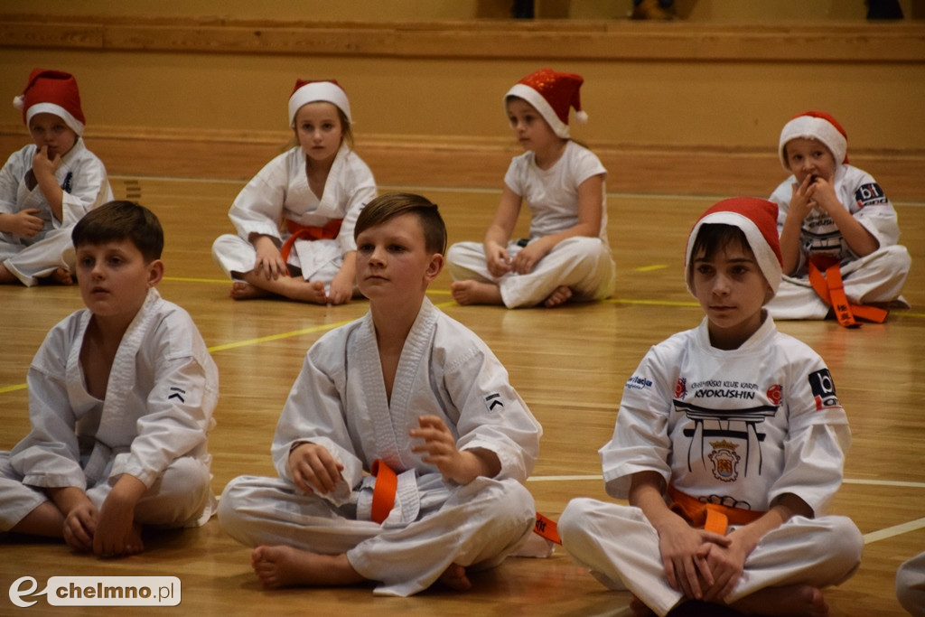 Świąteczny trening Chełmińskiego Klubu Kyokushin Karate
