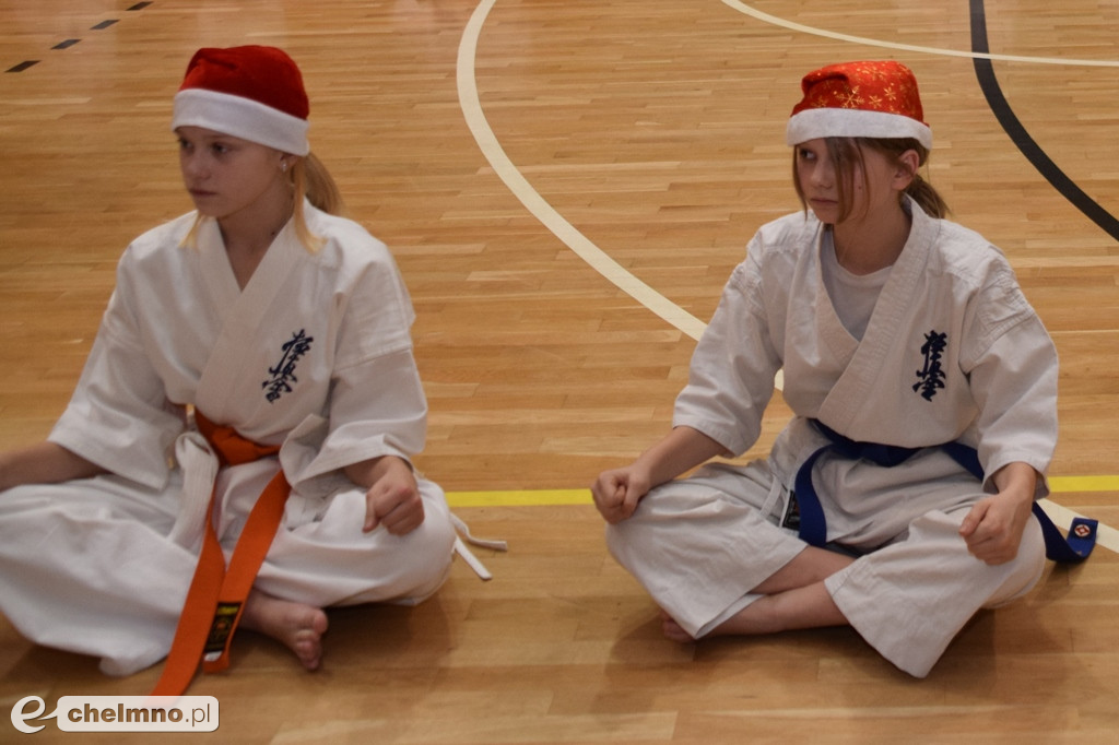 Świąteczny trening Chełmińskiego Klubu Kyokushin Karate
