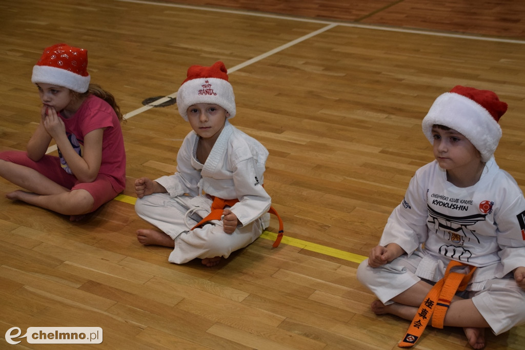 Świąteczny trening Chełmińskiego Klubu Kyokushin Karate