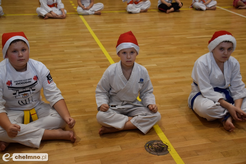 Świąteczny trening Chełmińskiego Klubu Kyokushin Karate
