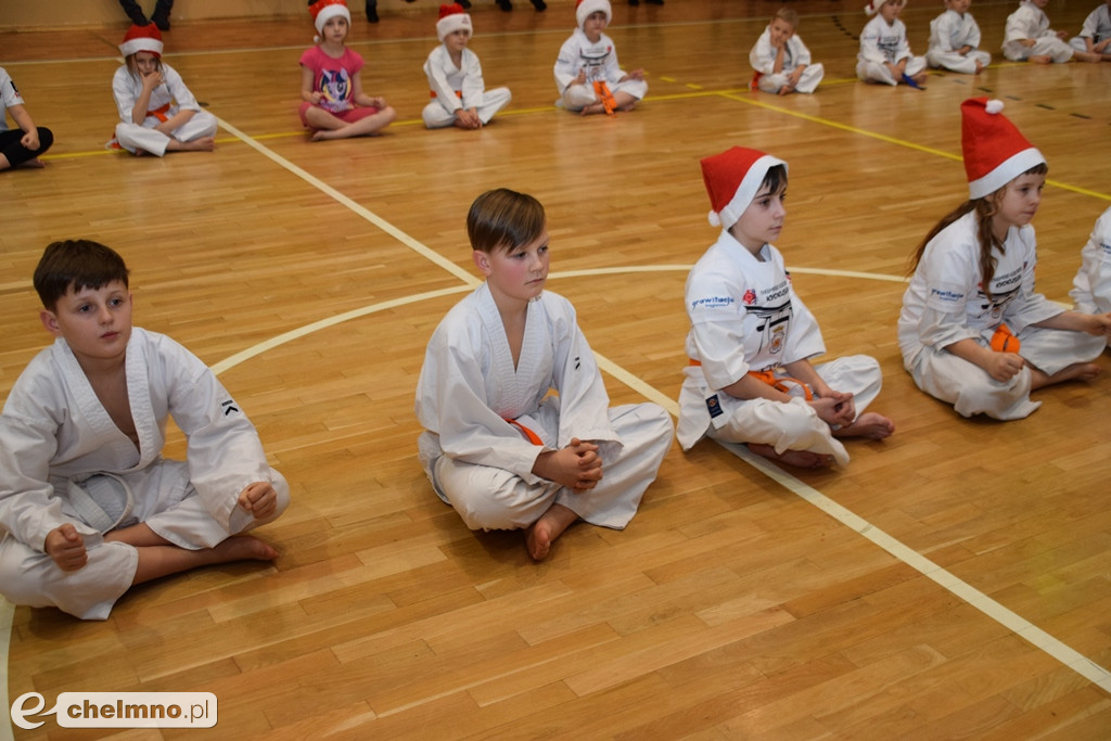 Świąteczny trening Chełmińskiego Klubu Kyokushin Karate