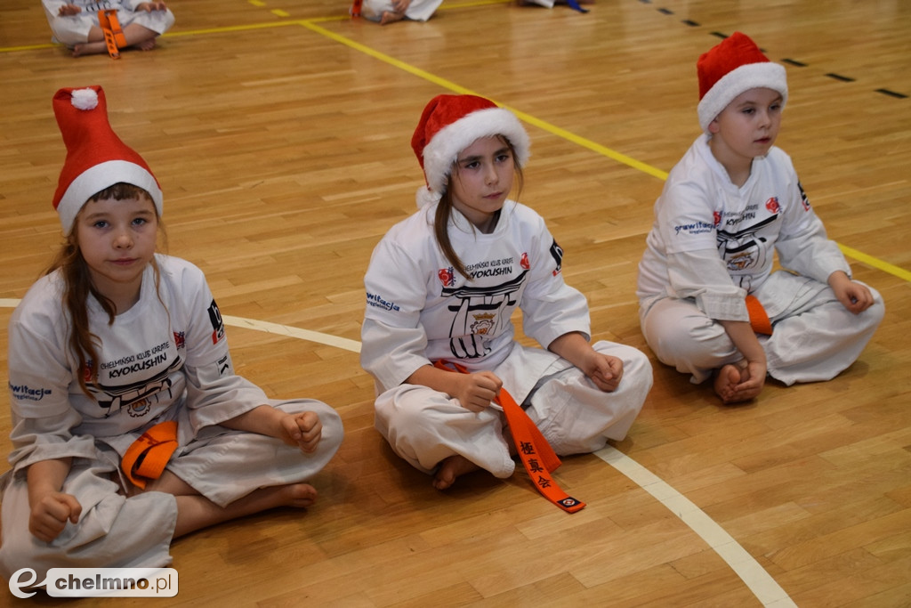 Świąteczny trening Chełmińskiego Klubu Kyokushin Karate