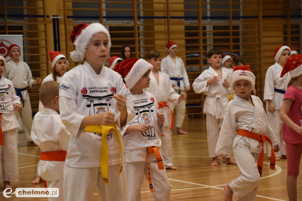 Świąteczny trening Chełmińskiego Klubu Kyokushin Karate