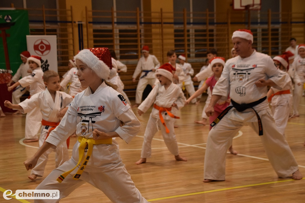 Świąteczny trening Chełmińskiego Klubu Kyokushin Karate